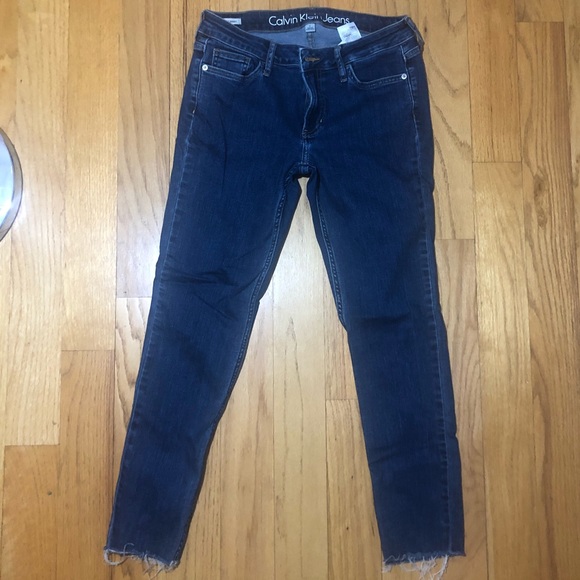 Calvin Klein Jeans Denim - Calvin Klein ankle skinny jeans Size 6
